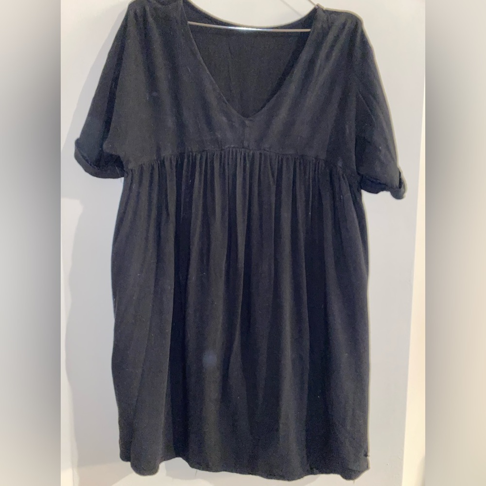 Black short sleeve dress from amazon